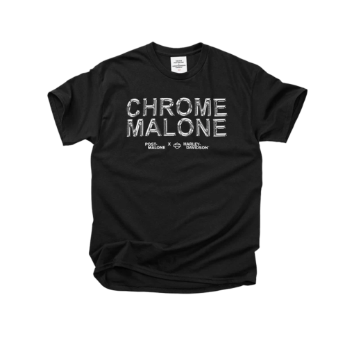 POST MALONE X H-D CHROME MALONE TEE