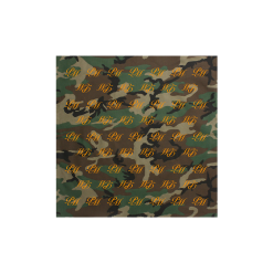 MONOGRAM CAMO BANDANA