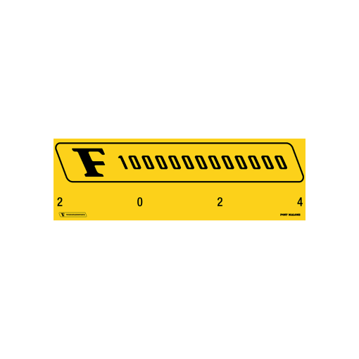 BUMPER STICKER COLLECTION - F-1 Trillion