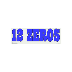 BUMPER STICKER COLLECTION - 12 Zeroes