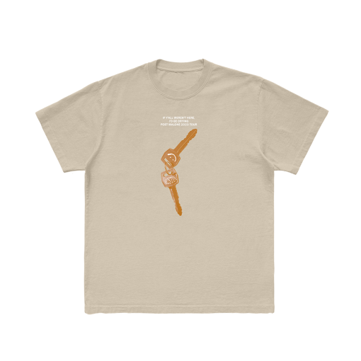 SAND KEYS T-SHIRT FRONT