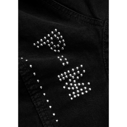 POST MALONE x H-D STUDDED HORSEPOWER SLIM FIT DENIM VEST DETAIL 2